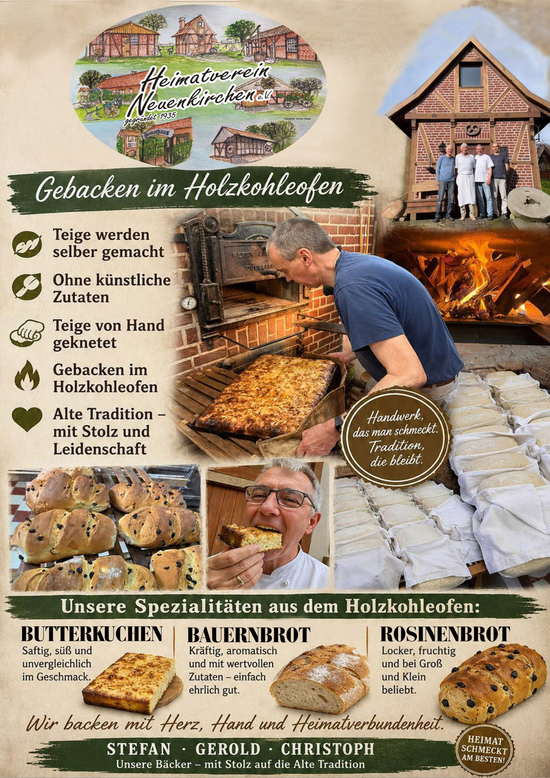 Werbung Bäcker